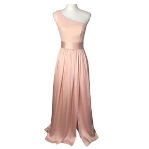 Vera Wang‎ WHITE Label, Sz 8, Light Peach Gown, Fit Flare, Balletcore, PROM